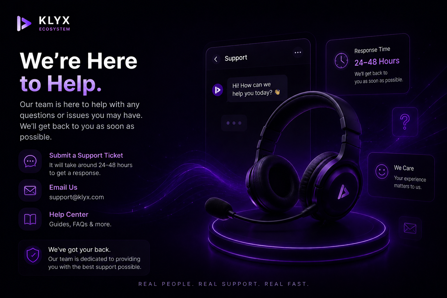 Support Banner